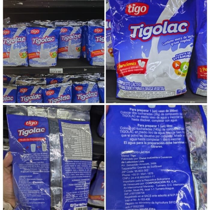 Leche Tigolac graves consecuencia para la salud